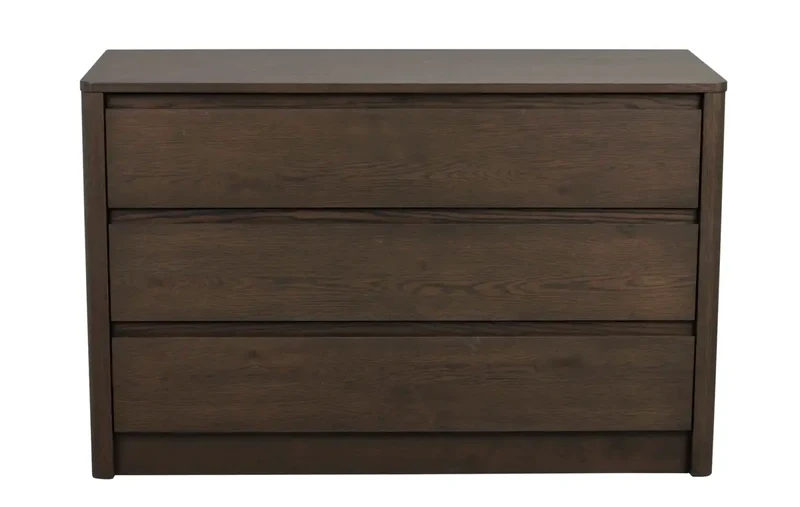 Melstone byrå 3L 110 H70 brun ek