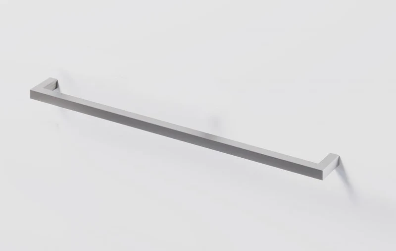 Handtag - K - 2 st, 57 cm, borstad Borstat stål