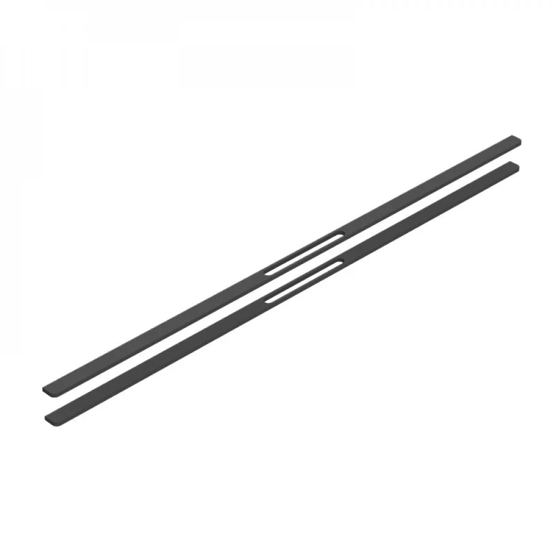 Handtag - 120 cm - Modell A - mattsvart - Bath Deluxe