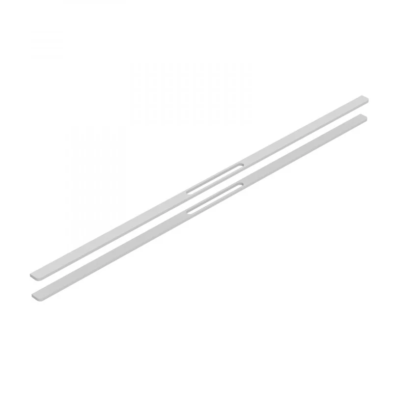 Handtag - 120 cm - Modell A - Borstad aluminium - Bath Deluxe
