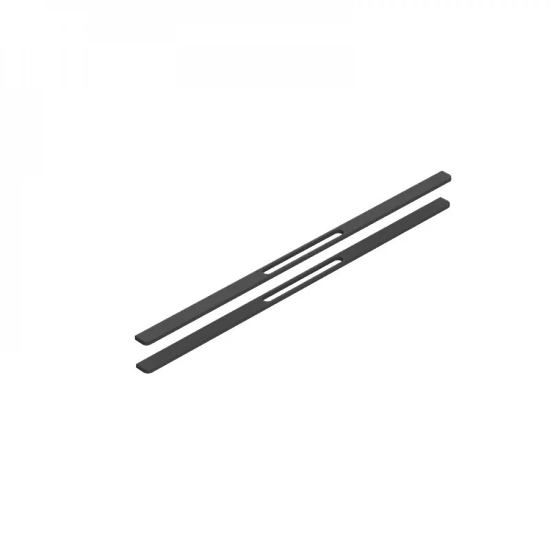 Handtag - 80 cm - Modell A - mattsvart - Bath Deluxe