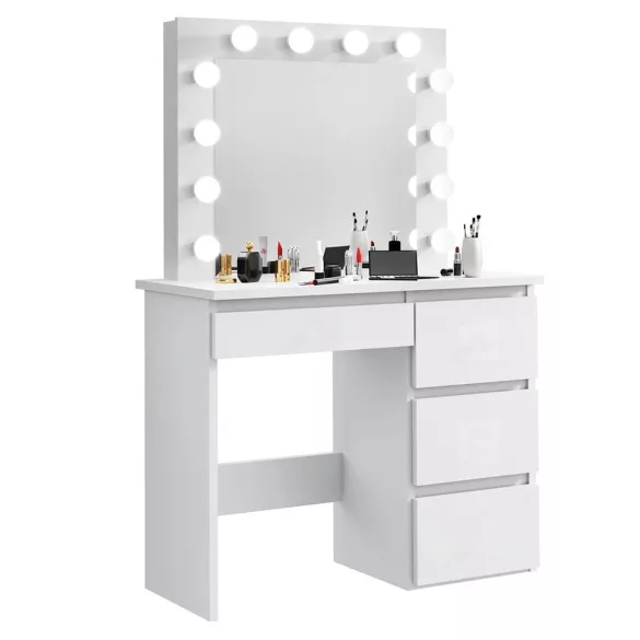 Sminkbord Barcelona Vit Outlet