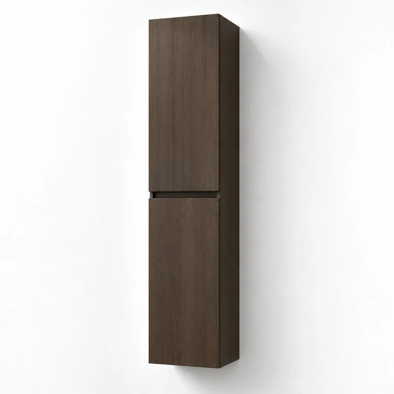 Högskåp - 30x31x174 cm - 2 Skåpsdörr - valnöt - Kenwood