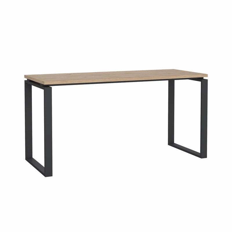 Sign Skrivbord 150 cm Hickory Mattgrå