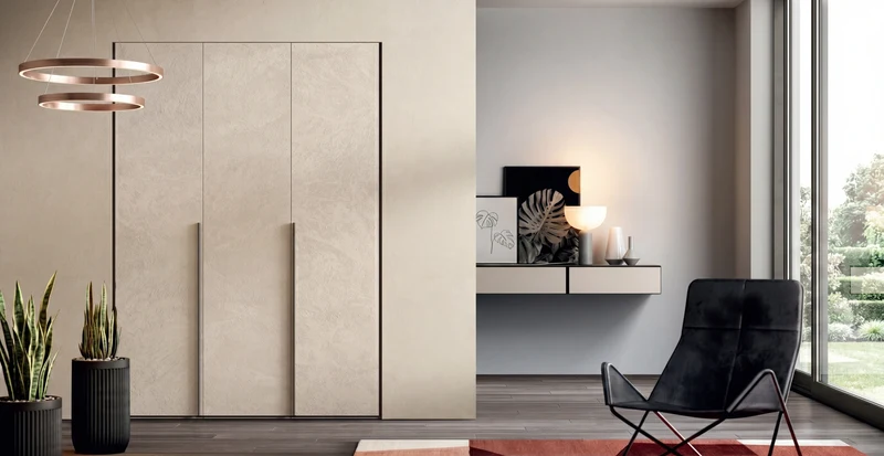 Portal With "Connections" For Closing The Door With Folding Doors P629