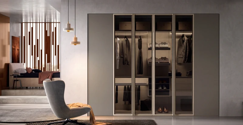 Portal With "Connections" For Closing in the Niche with Folding Doors P627