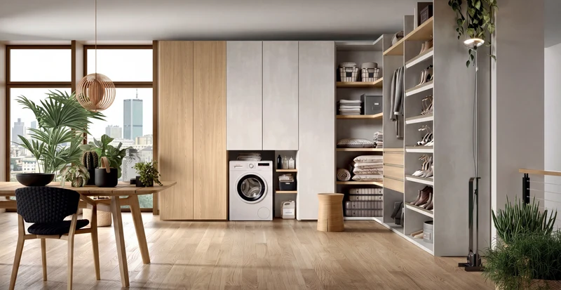 Modular Cabins Taurus Corner Walk-In Wardrobe T524