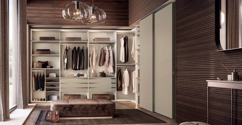 Modular Cabins Taurus Corner Walk-In Wardrobe T522