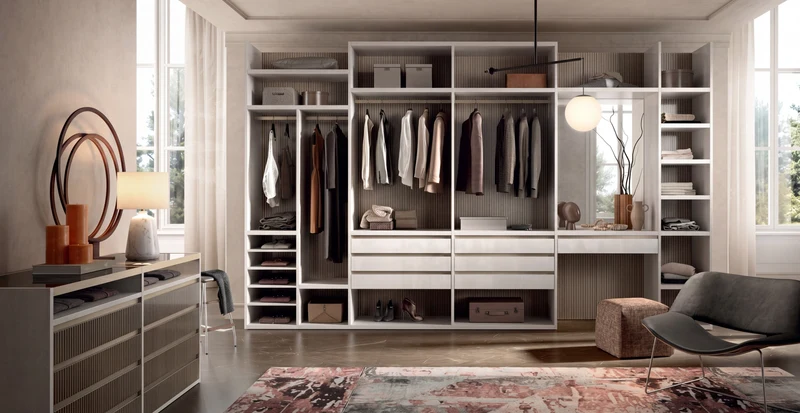 Modular Cabins Taurus Walk-In Wardrobe With Island T521