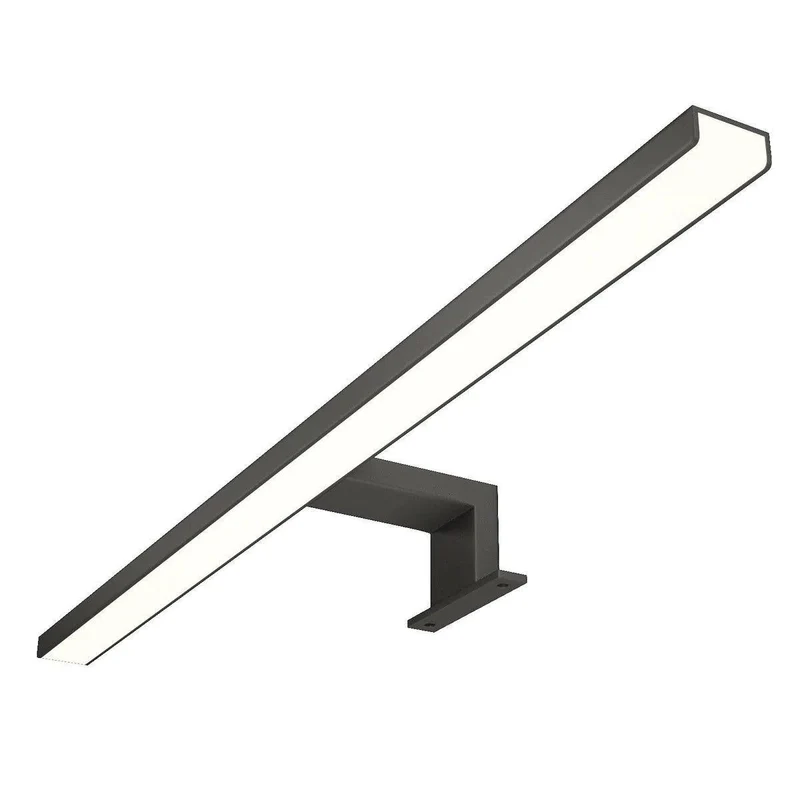 LED-badrumslampa - 60 cm - IP44 - matt svart - Lynæs