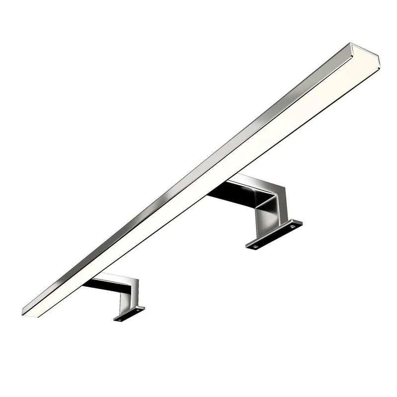 LED-badrumslampa - 80 cm - IP44 - Krom - Lynæs