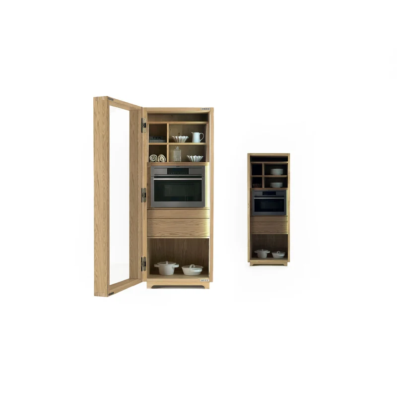 Storage Unit CAMBUSA COOK GLASS SMALL by Giuliano & Gabriele Cappelletti for Riva 1920