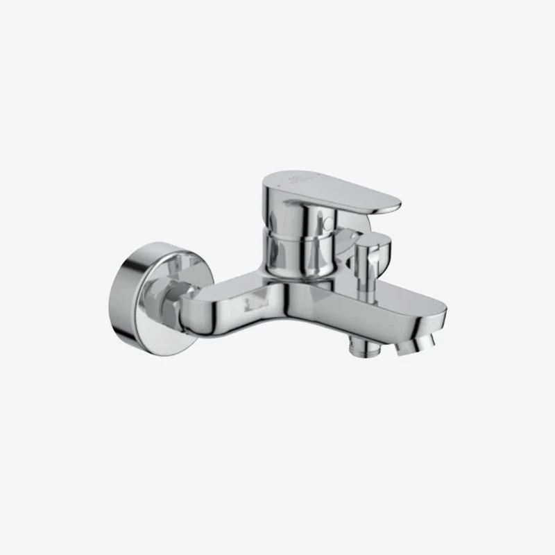 Ideal Standard Cerafine Brass Wall Mounted Exposed Bath & Shower Mixer 172–175 x 207 x 108 mm