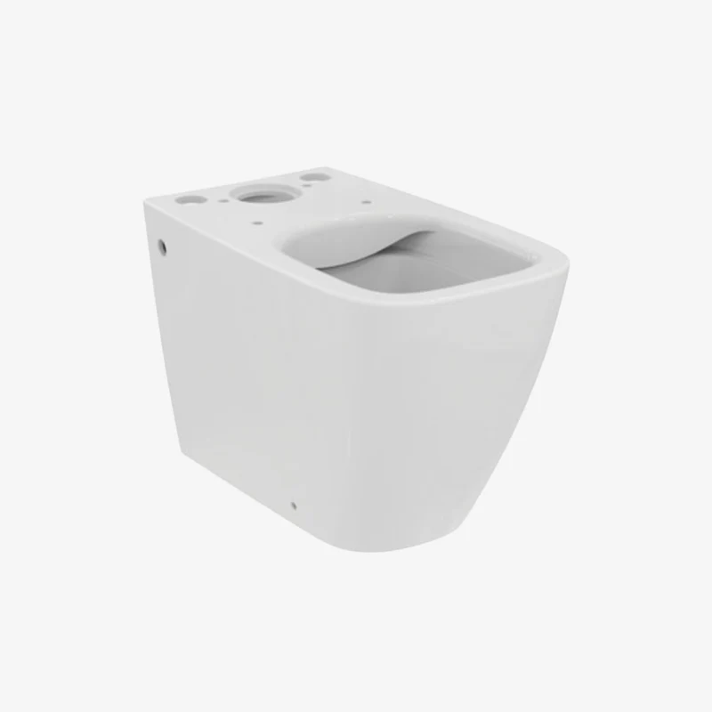 Ideal Standard i.life S White Glossy Vitreous China Floor Standing Back-to-Wall RimLS+ WC Bowl 360 x 605 x 400 mm
