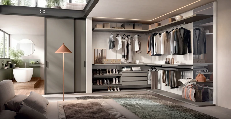 Rack Cabins Gemini Walk-in Closet G221