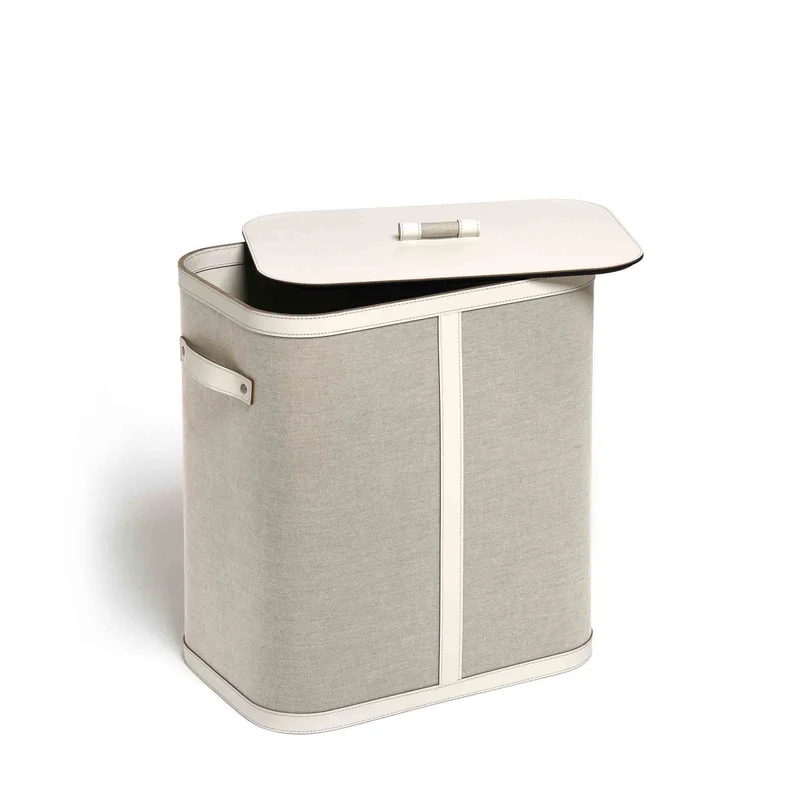 Leather Laundry Baskets PENELOPE by Pinetti