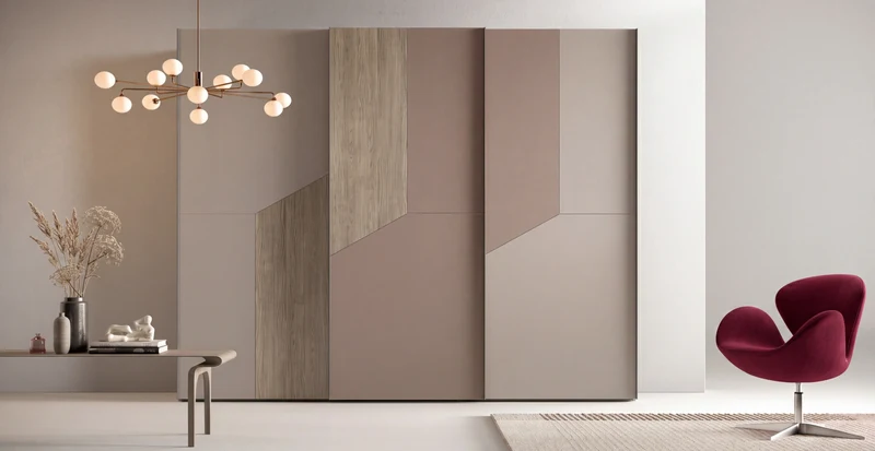 Grecale Wardrobe with Sliding Doors S153