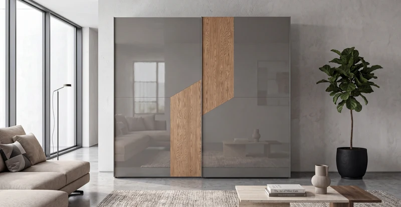 Grecale Wardrobe with Sliding Doors S152