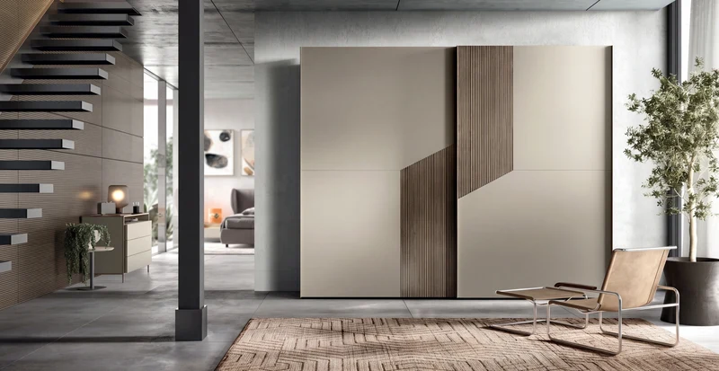Grecale Wardrobe with Sliding Doors S151