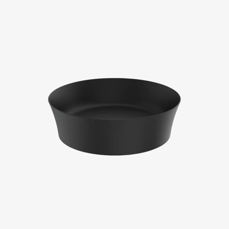 Ideal Standard Ipalyss Round Diamatec Ceramic Countertop Vessel Basin without Tap Hole 400 x 400 x 120 mm