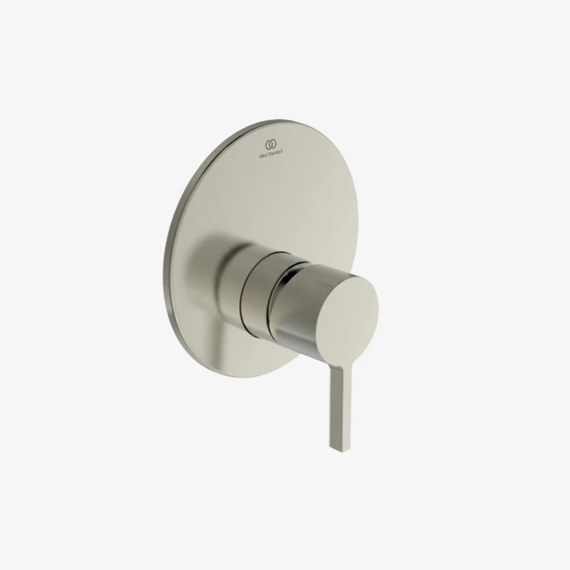 Ideal Standard Joy Silver Storm Round Wall Mounted Built-In Shower Mixer 163 x 95 x 195 mm