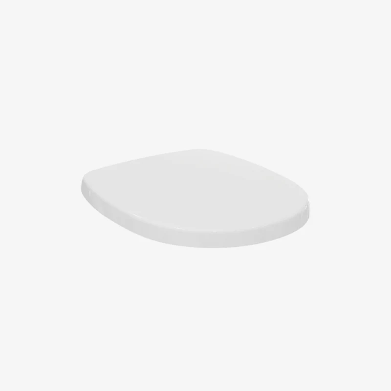 Ideal Standard Connect White Glossy Duroplast Soft-Close Wrapover Toilet Seat & Cover 365 x 435 x 50 mm