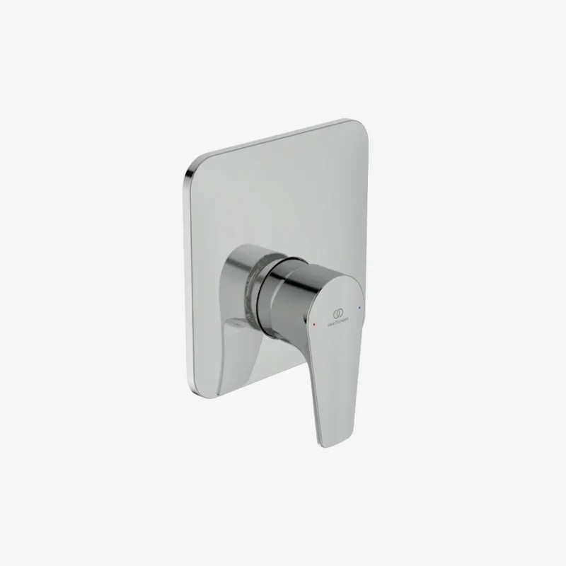 Ideal Standard Cerafine D Chrome Square Wall Mounted Built-In Shower Mixer 75 x 163 x 200 mm