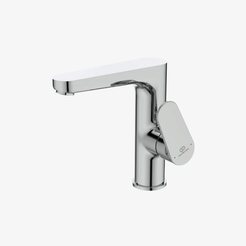 Ideal Standard Cerafine O Brass Deck-Mounted High Spout Basin Mixer with Pop-Up Waste 198 x 98 x 180 mm