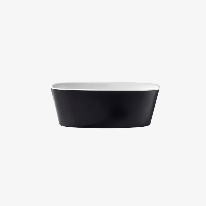 Ideal Standard DEA Acrylic Freestanding Bathtub Silk Black Satin 1900 x 900 x 610 mm