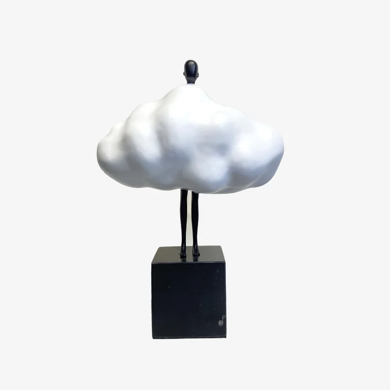 Ambiente Marble & Resin Abstract Sculpture 16 × 27 × 37 cm