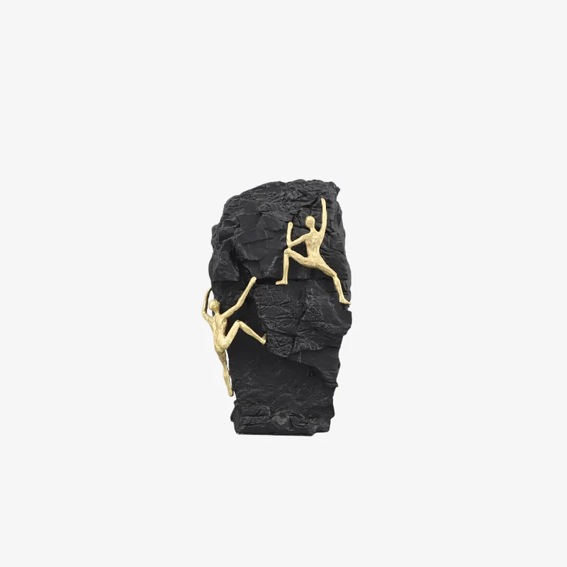 Ambiente Resin Climbing Figures Sculpture 18 × 9.5 × 30 cm