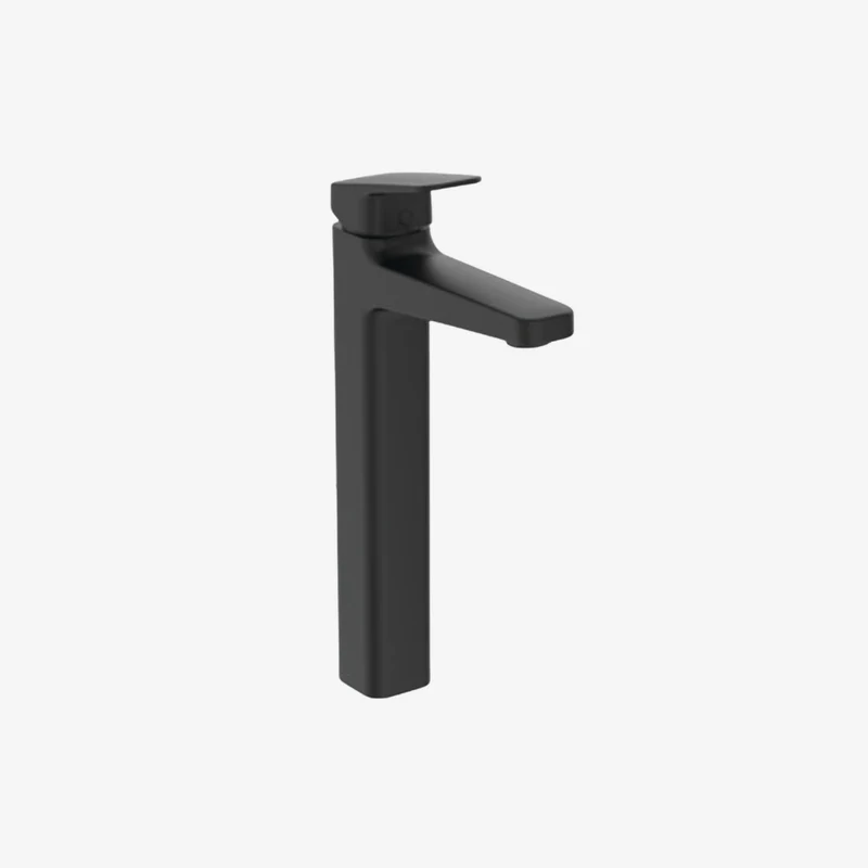 Ideal Standard Ceraplan Brass Deck-Mounted H250 Tall Vessel Basin Mixer 5 L/min without Waste 321 x 47 x 183 mm