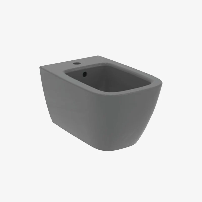 Ideal Standard i.life B Vitreous China Floor-Mounted Back-To-Wall Bidet White Glossy 355 x 540 x 400 mm