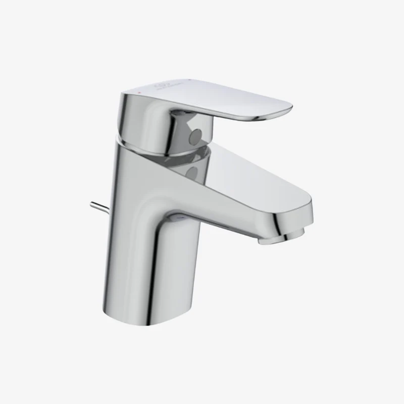 Ideal Standard Ceraflex Brass Deck-Mounted Chrome Basin Mixer with Pop-Up Waste 160 x 47 x 133 mm
