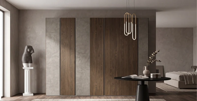 Bora Wardrobe with Hinged Doors B364