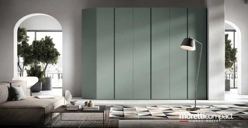 Libeccio & Bora Wardrobe with Hinged Doors B363