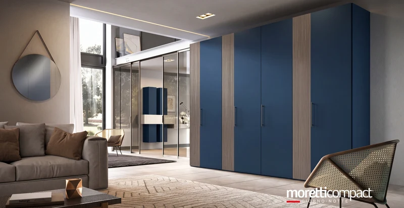 Libeccio Wardrobe with Hinged Doors B360