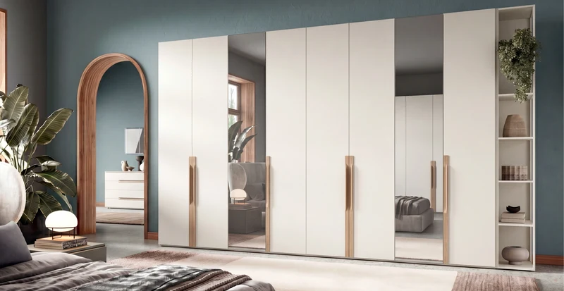 Libeccio Wardrobe with Hinged Doors B358