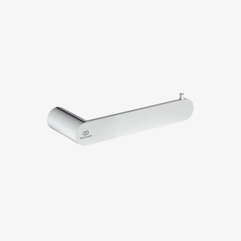 Ideal Standard Conca Metal SmartShine Round Wall Mounted Toilet Tissue Holder without Cover 170 × 64 × 35 mm