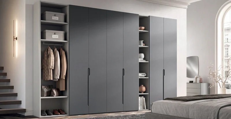 Ambra Wardrobe with Hinged Doors B352