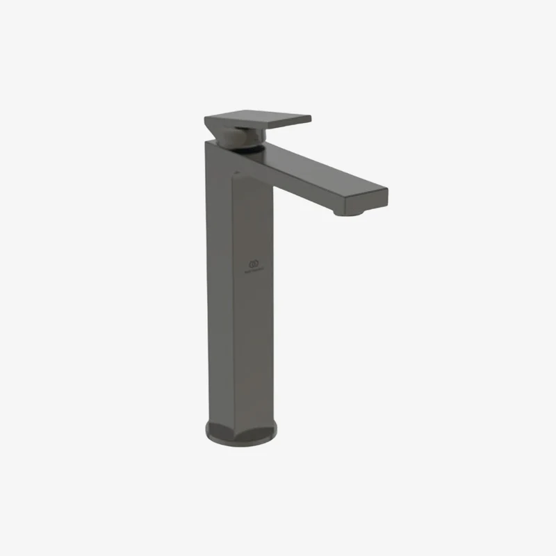 Ideal Standard Extra Brass Deck-Mounted Vessel Basin Mixer 5 L/min with Pop-Up Waste 298 x 64 x 217 mm
