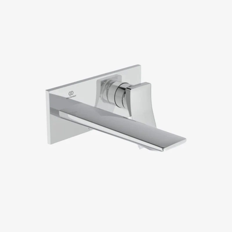 Ideal Standard Conca Wall-Mounted Built-In Basin Mixer Kit 2 with 180 mm Spout 193 x 113.5 mm