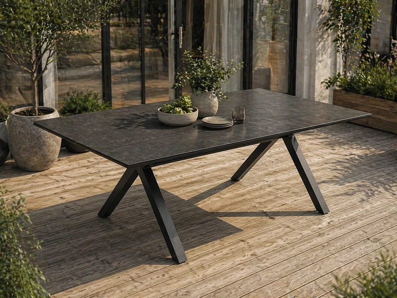 X-LEG MATBORD ALUMINUM 210x200