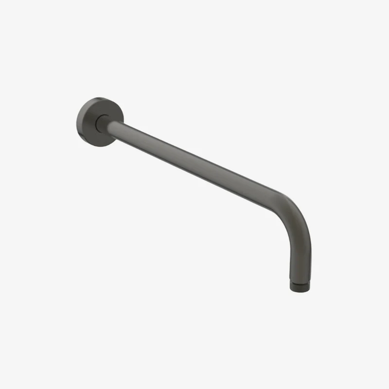 Ideal Standard Idealrain L1 Magnetic Grey PVD-Coated Brass Round Wall Mounted Shower Arm 418 x 55 x 114 mm