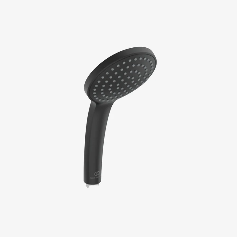 Ideal Standard Idealrain M1 Silk Black Single Function Hand Shower 100 mm Diameter x 245.5 mm Height