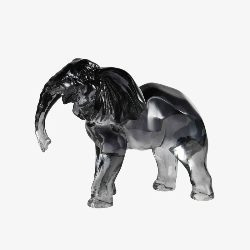 Ambiente Resin Translucent Elephant Sculpture 18 × 10 × 15 cm