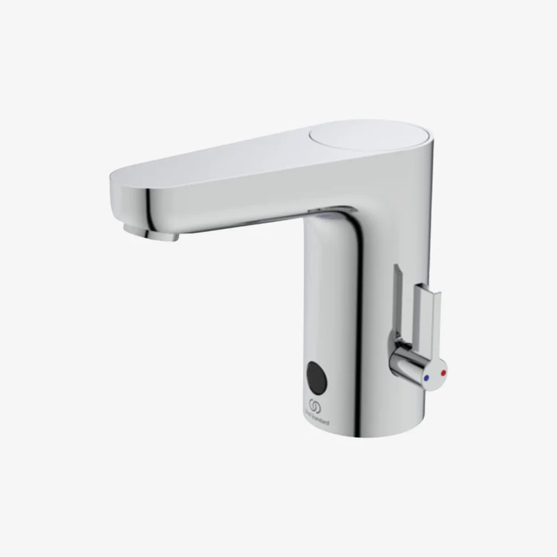 Ideal Standard Ceraplus Brass Deck-Mounted Touchless Sensor Basin Mixer Chrome 71.5 x 138 mm