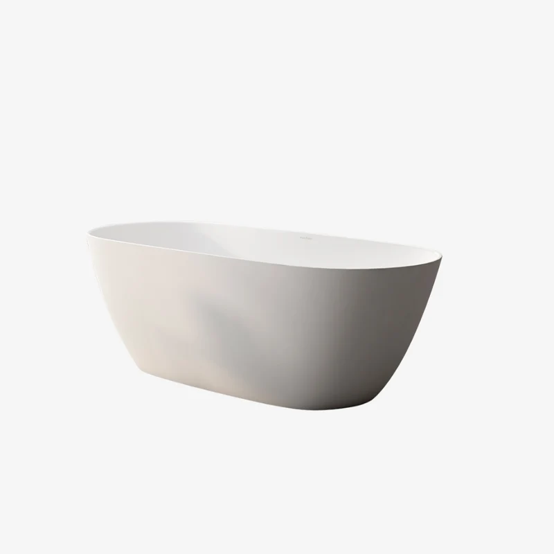 Victoria+Albert Lussari 1700 QUARRYCAST Freestanding Double-Ended Bathtub 1660 x 730 x 550 mm