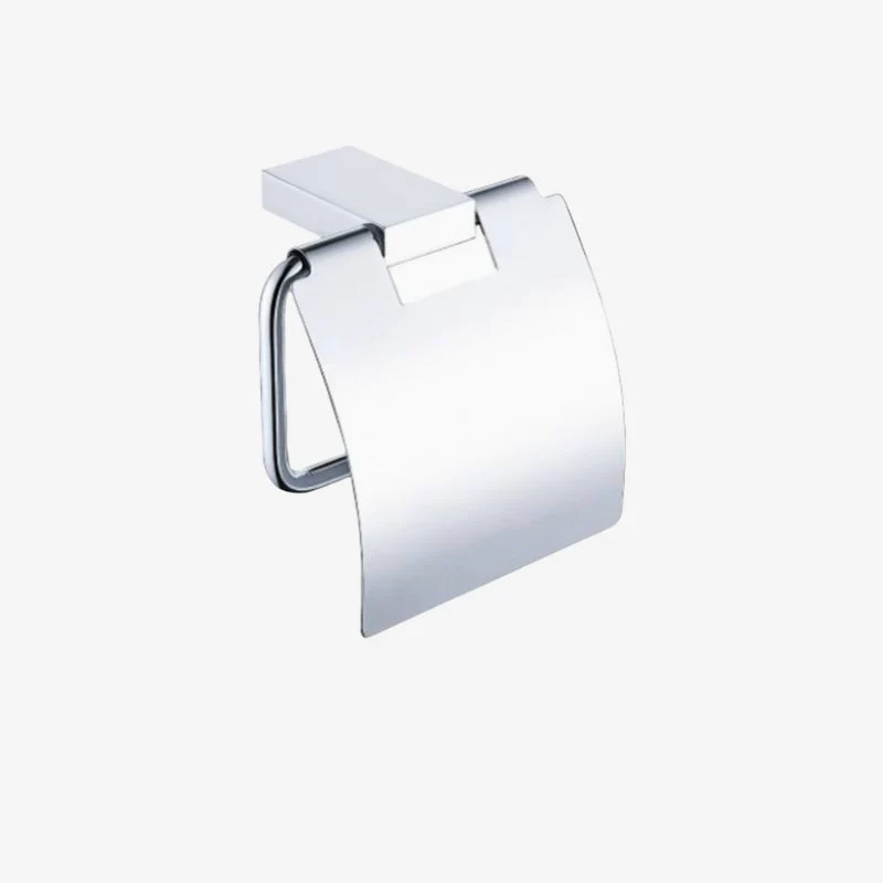 CLEA Krypto Chrome Brass Round Toilet Holder 120 × 134 × 73 mm
