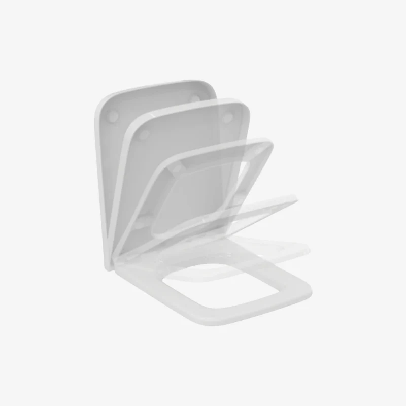 Ideal Standard Blend Cube White Toilet Seat & Cover 455 x 365 x 35 mm
